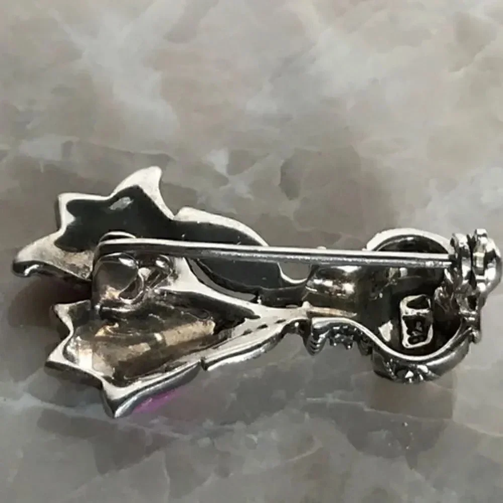 Beautiful Flowers 925 silver pin